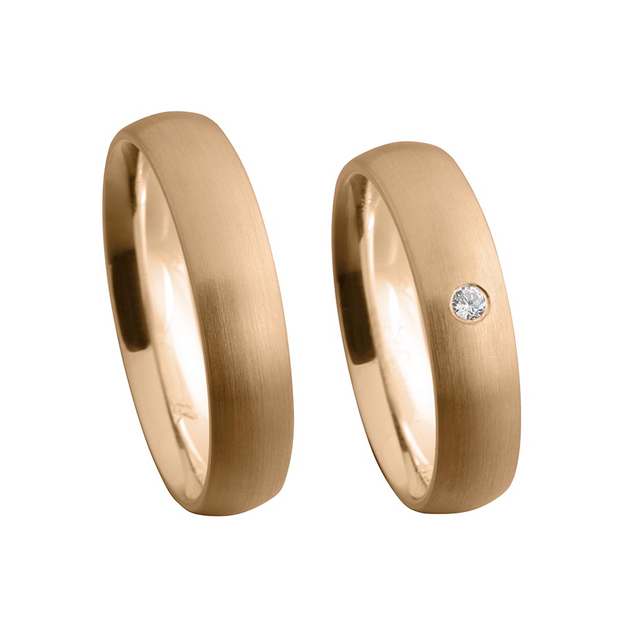 Wedding rings 333 Rotgold 514659-50