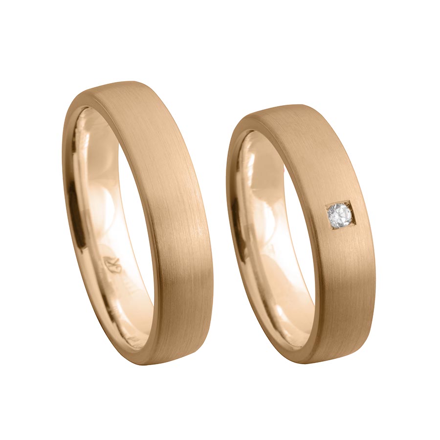 Wedding rings 333 Rotgold 514662-50