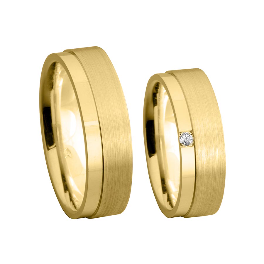 Wedding rings 333 Gelbgold 514666-65