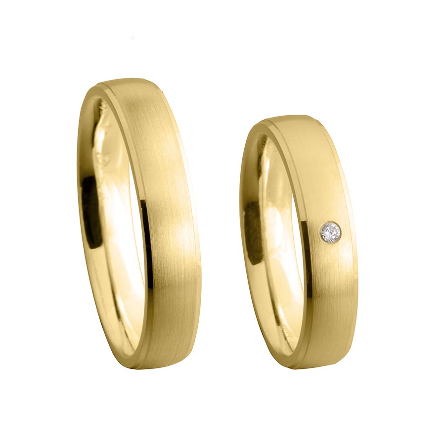 Wedding rings 333 Gelbgold 514667-45