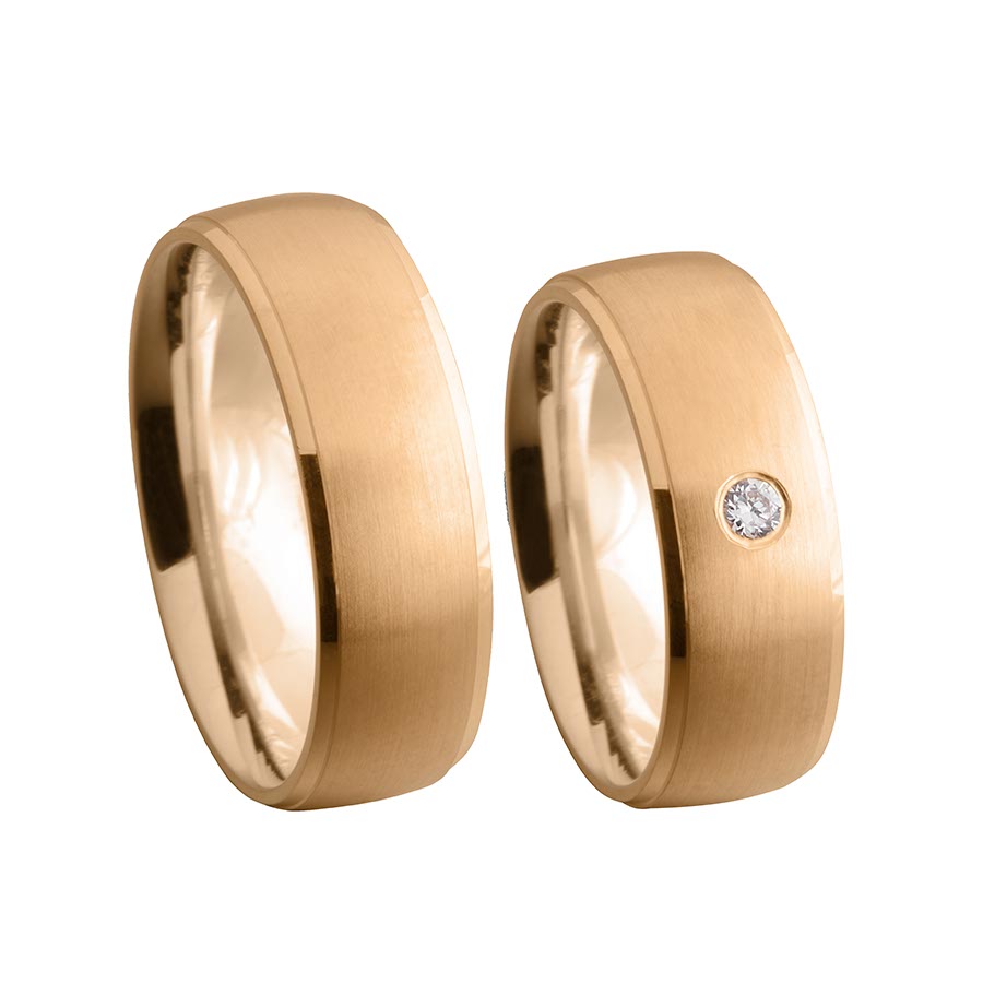 Wedding rings 333 Rotgold 514668-70