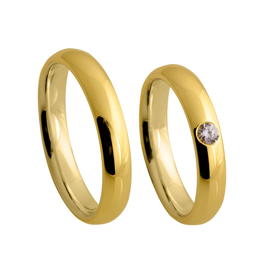 Wedding rings 333 Gelbgold 514669-40