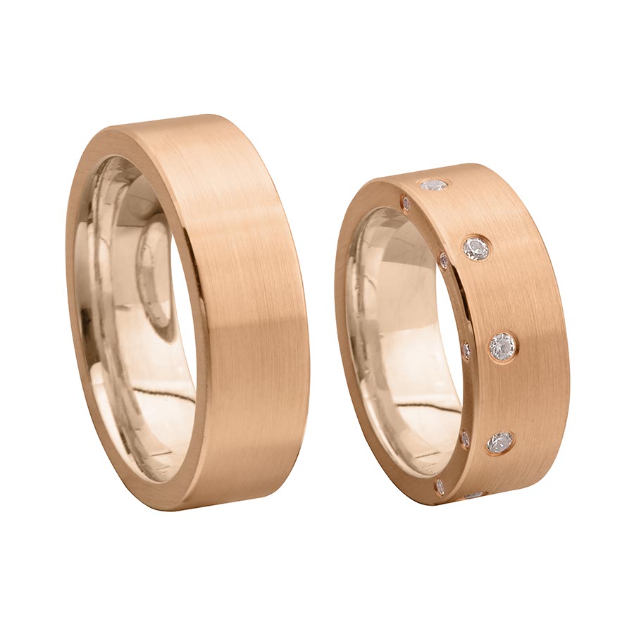 Wedding rings 333 Rotgold 514707-72