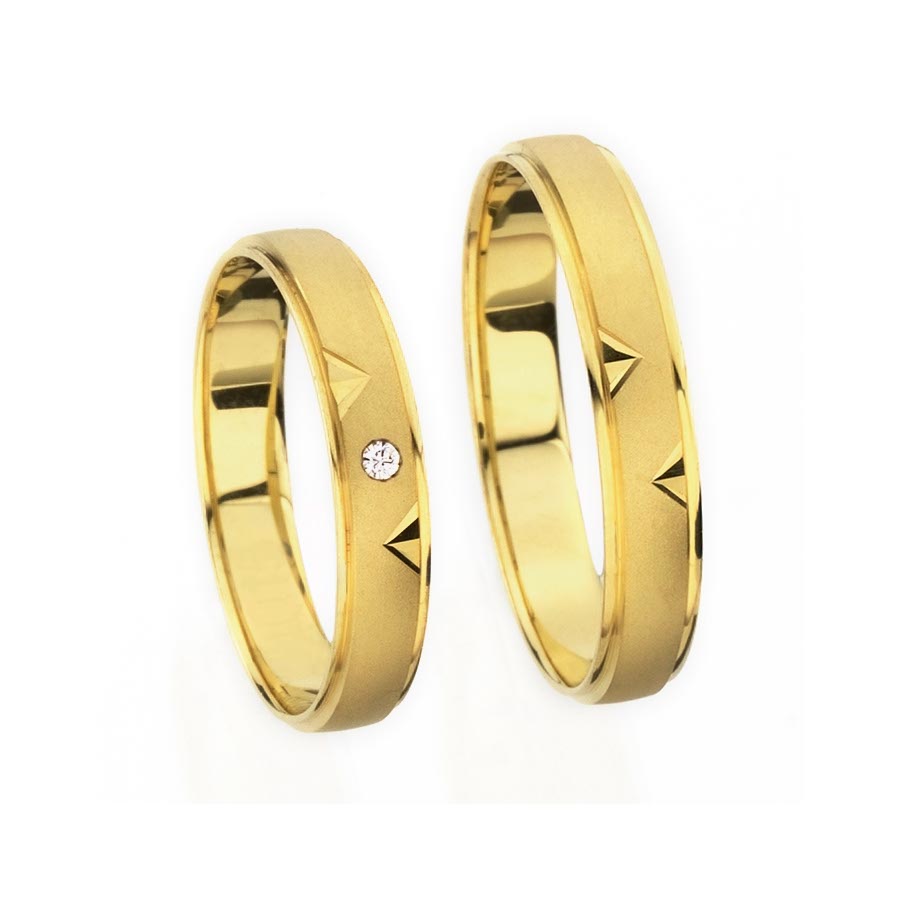 Wedding rings 333 Gelbgold 515150-40