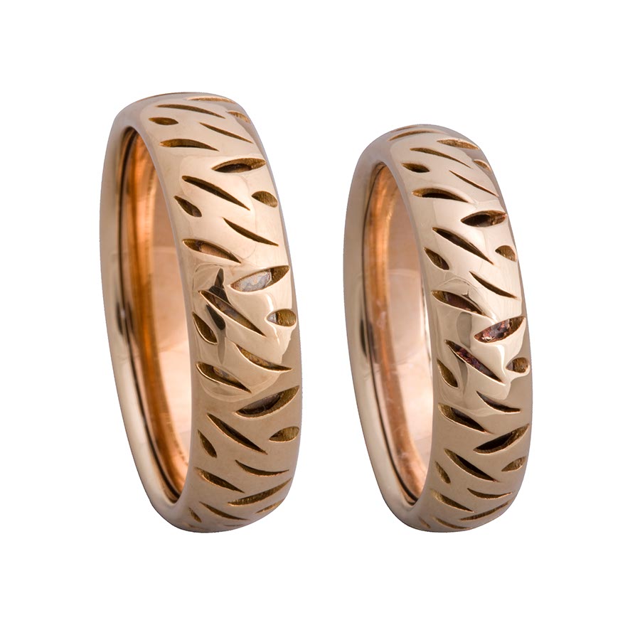 Wedding rings 333 Rotgold 516408-57