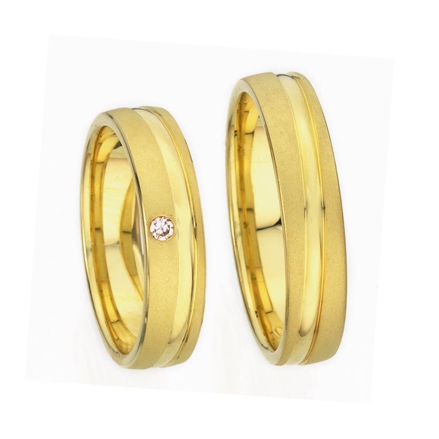 Wedding rings 333 Gelbgold 517301-50