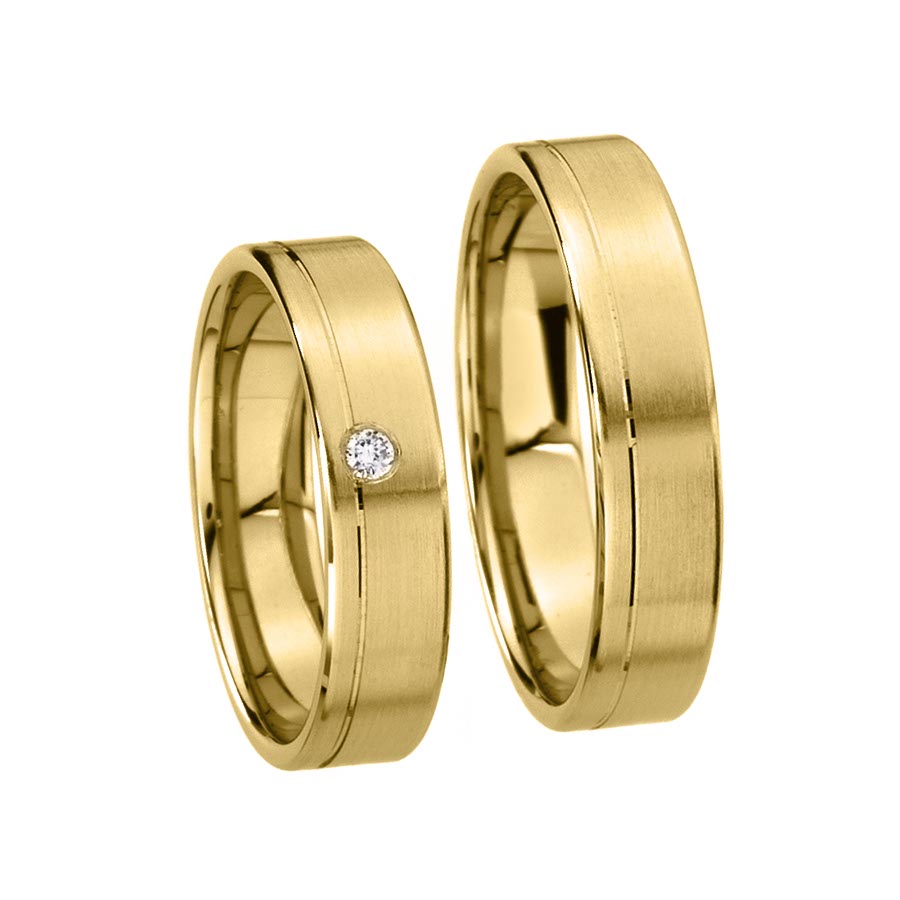Wedding rings 333 Gelbgold 517312-50