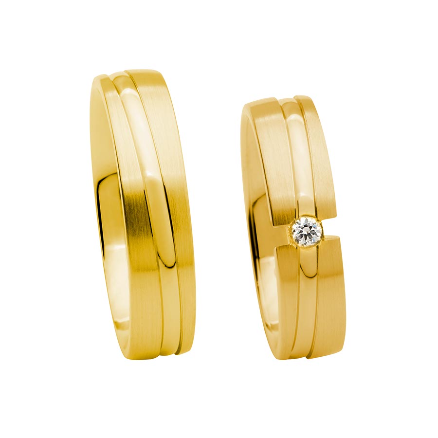 Wedding rings 333 Gelbgold 517319-55