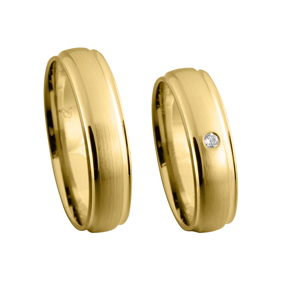 Wedding rings 333 Gelbgold 517327-55