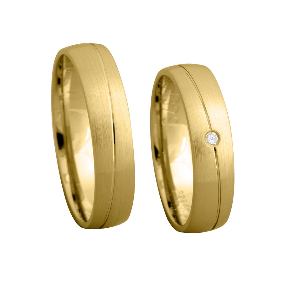 Wedding rings 333 Gelbgold 517329-50