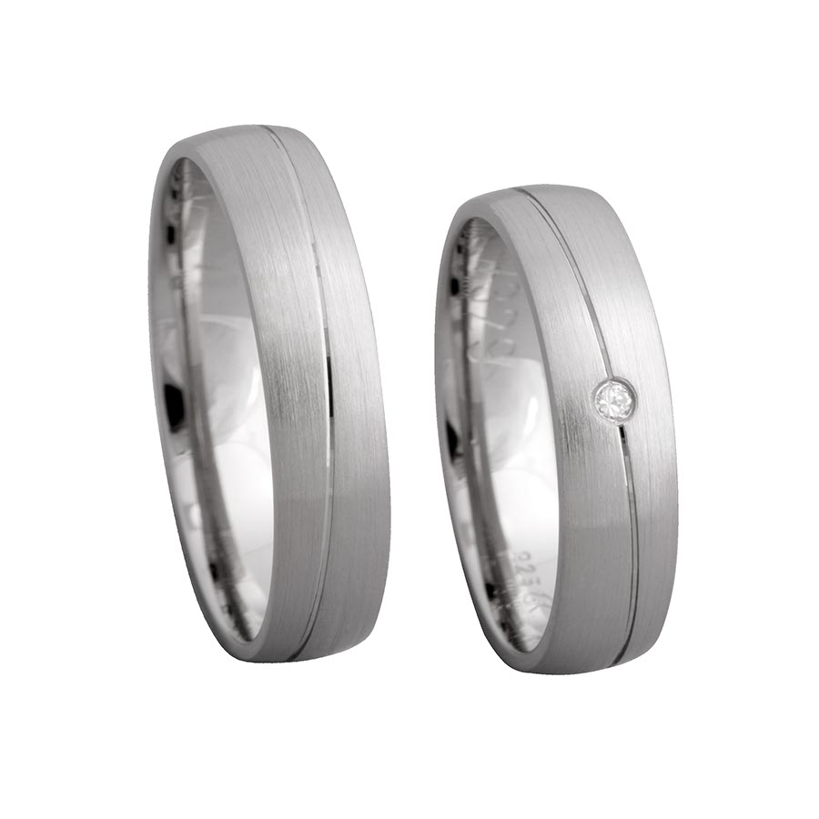 Wedding rings 925 Silber 517329-50