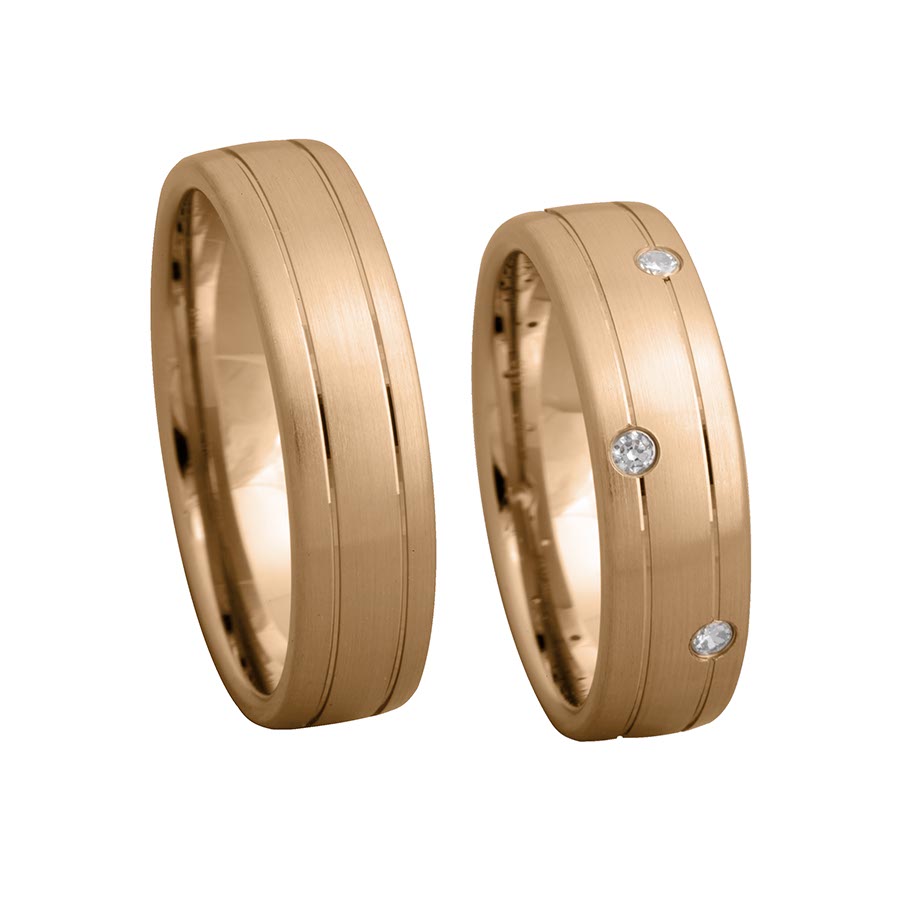 Wedding rings 333 Rotgold 517330-60