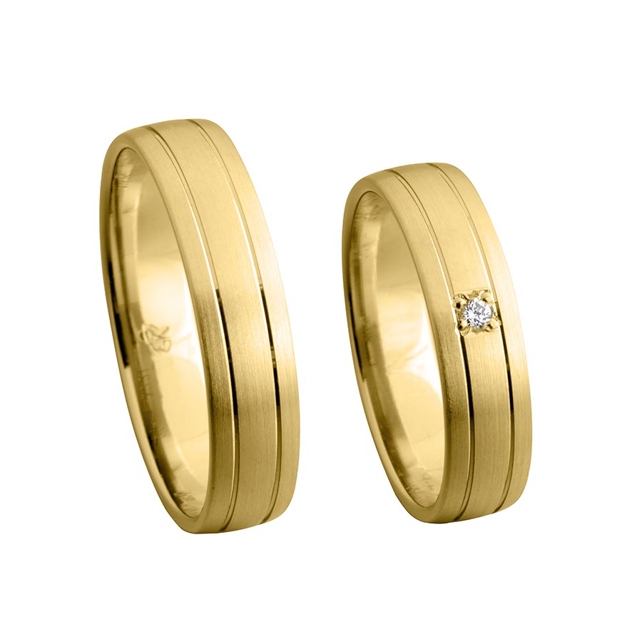 Wedding rings 333 Gelbgold 517331-50