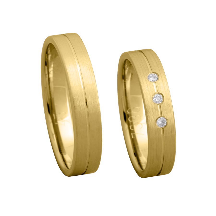 Wedding rings 333 Gelbgold 517336-45