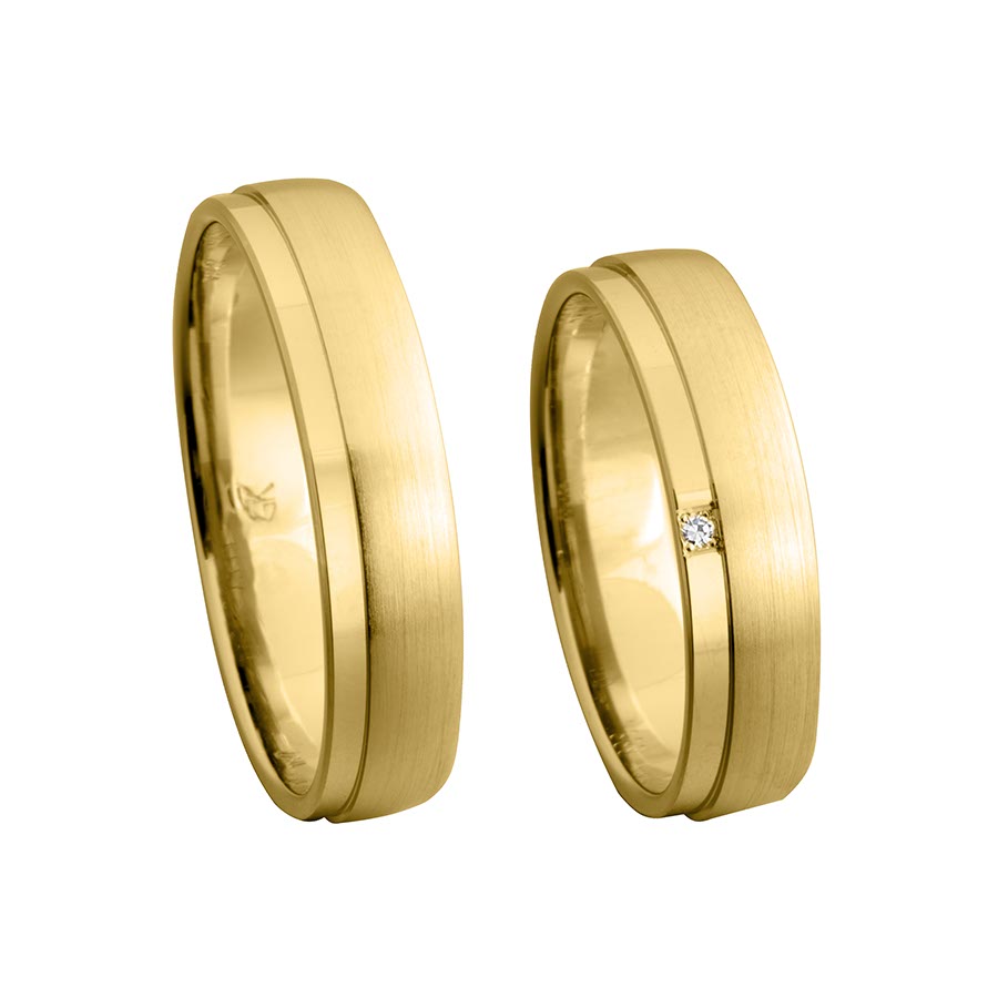 Wedding rings 333 Gelbgold 517339-50