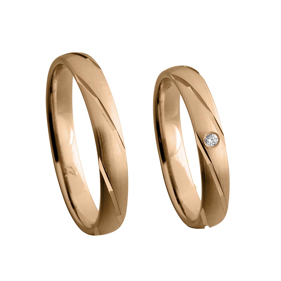 Wedding rings 333 Rotgold 517340-35