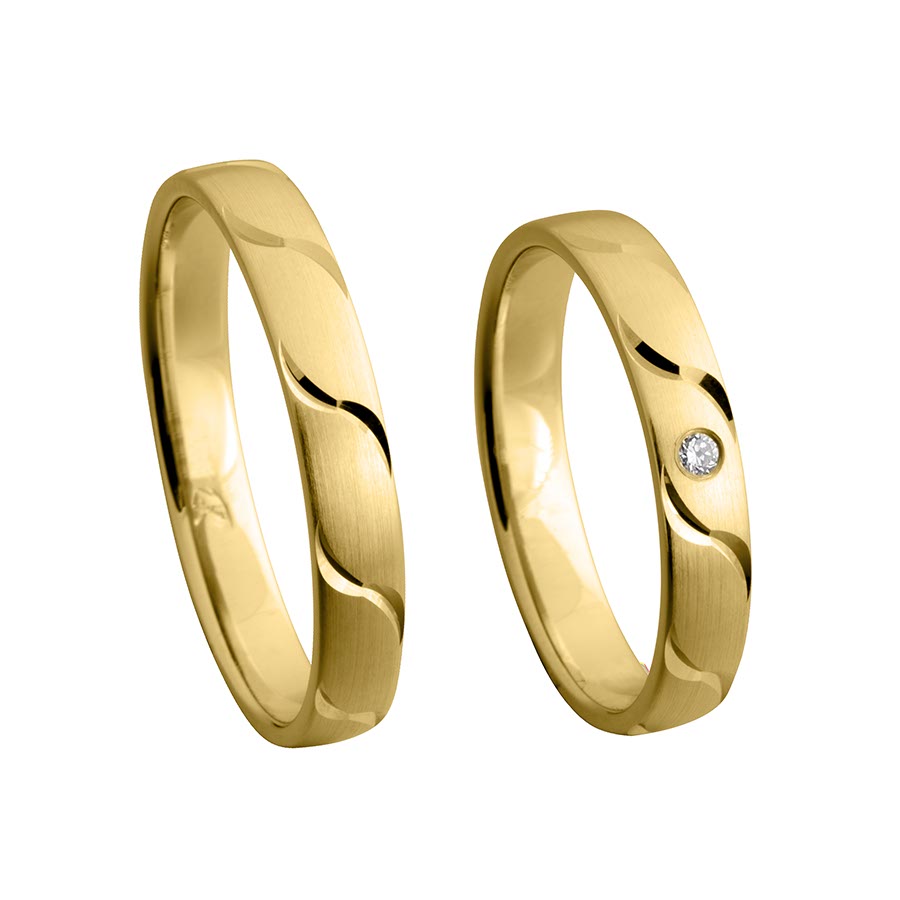 Wedding rings 333 Gelbgold 517342-35