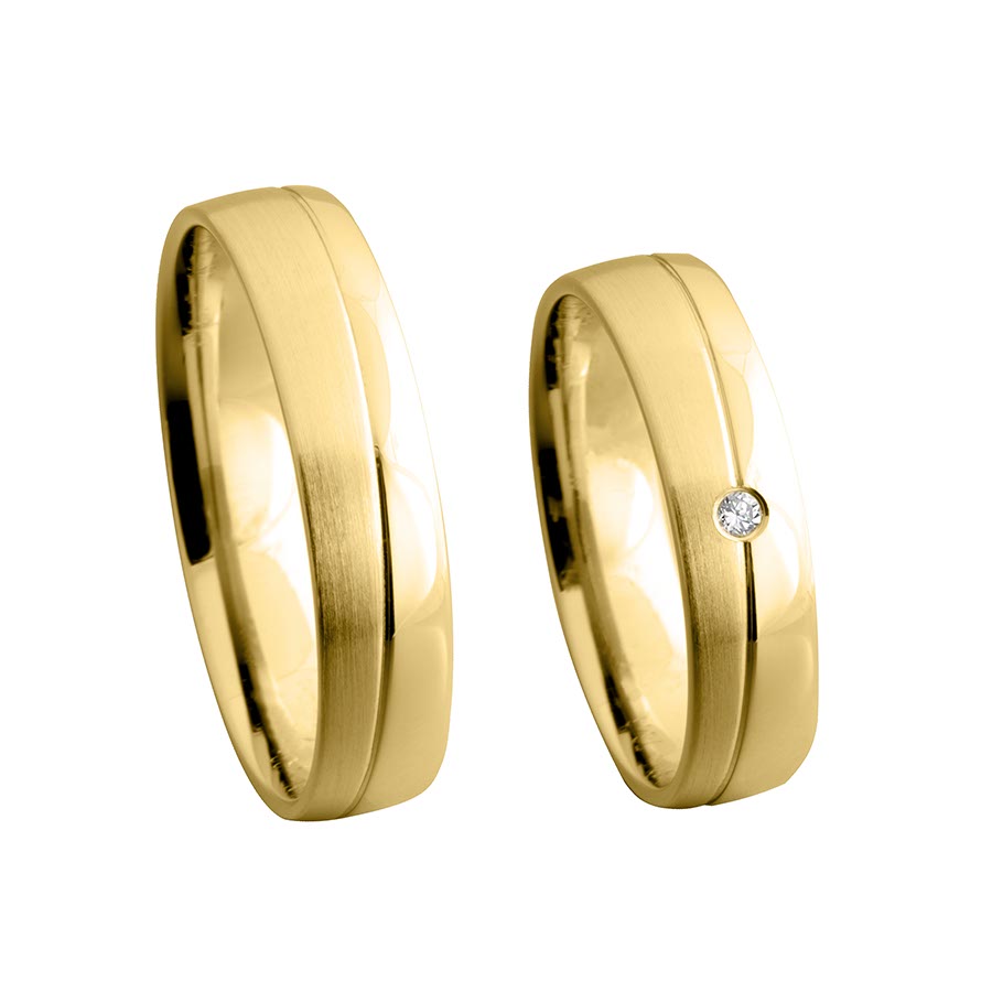 Wedding rings 333 Gelbgold 517343-50