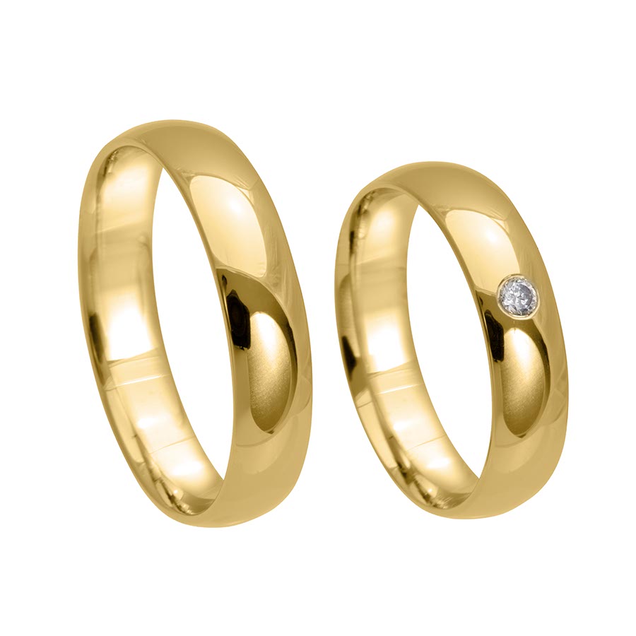 Wedding rings 333 Gelbgold 517346-50