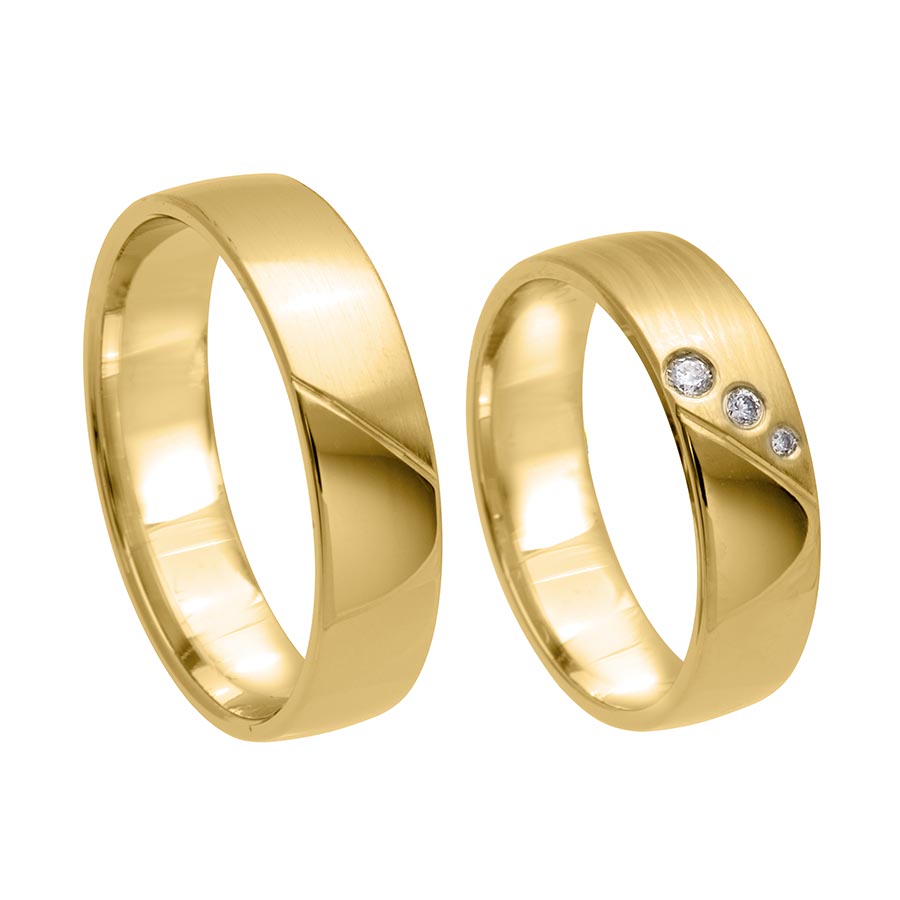 Wedding rings 333 Gelbgold 517348-55