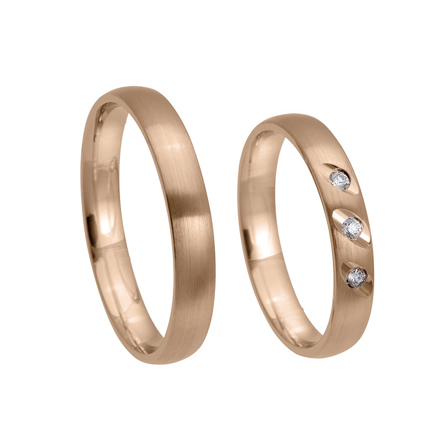 Wedding rings 333 Rotgold 517349-35
