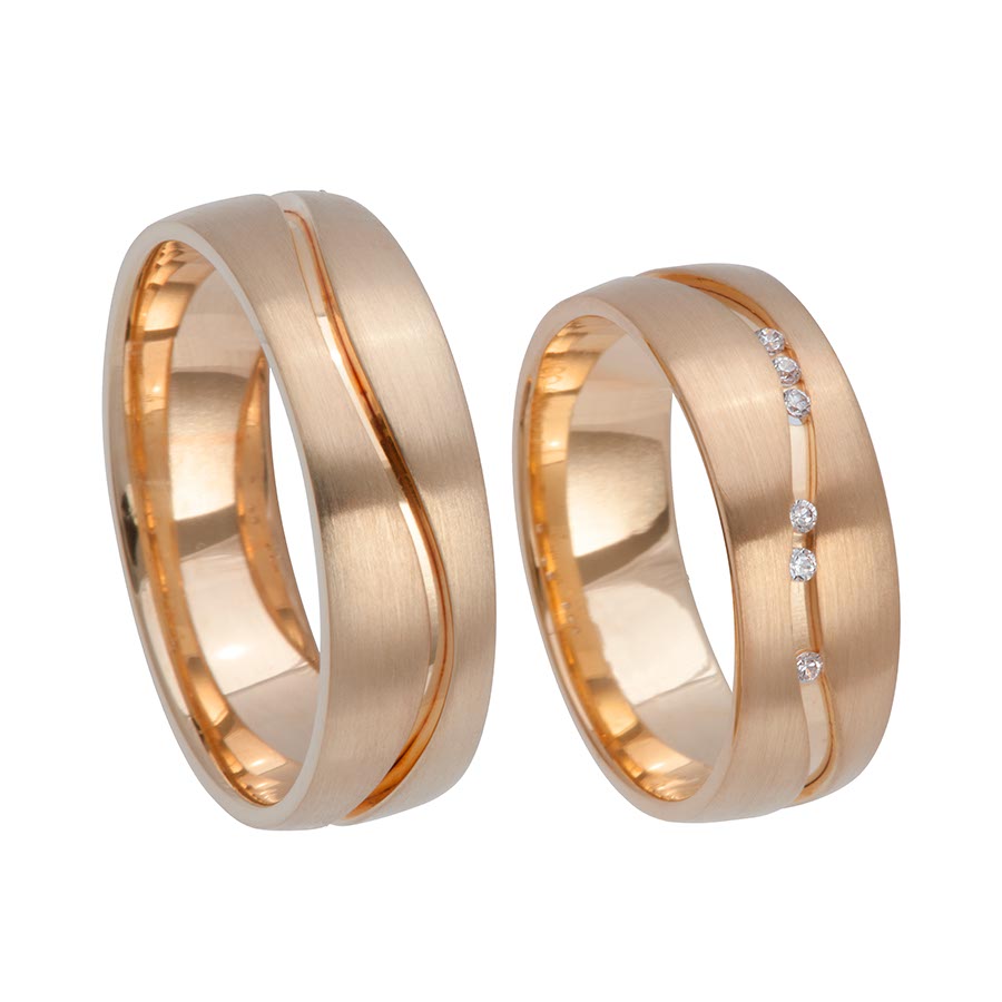 Wedding rings 333 Rotgold 517351-65