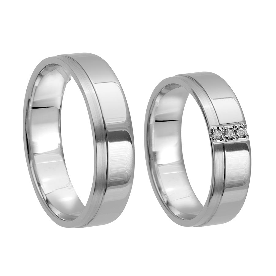 Wedding rings 925 Silber 517352-55