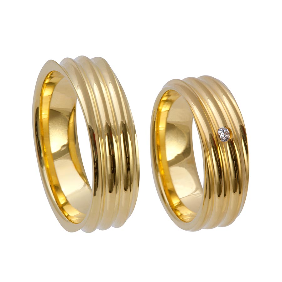 Wedding rings 333 Gelbgold 517357-65