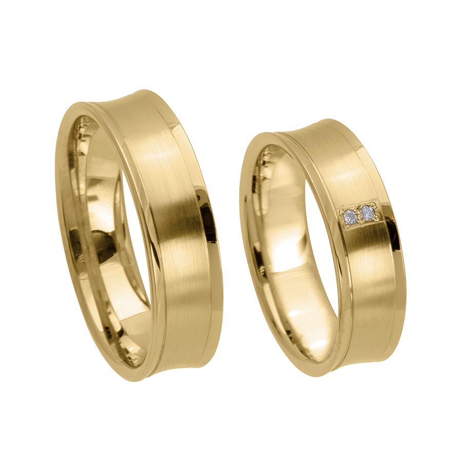 Wedding rings 333 Gelbgold 517363-60