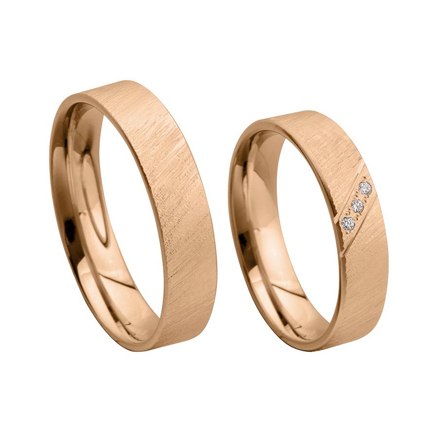 Wedding rings 333 Rotgold 517367-50