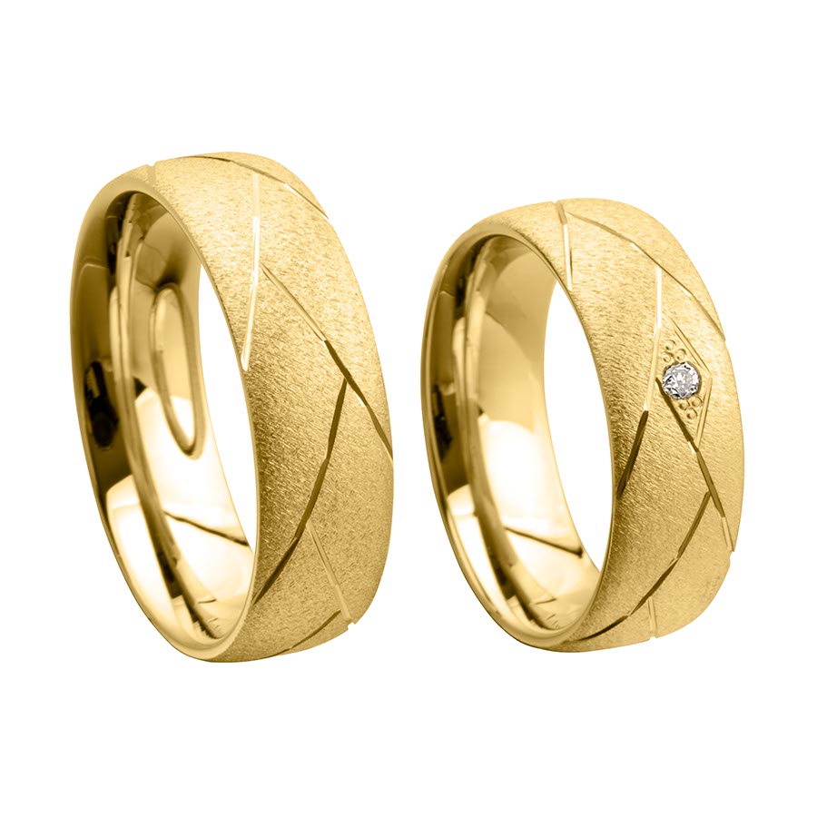 Wedding rings 333 Gelbgold 517368-70