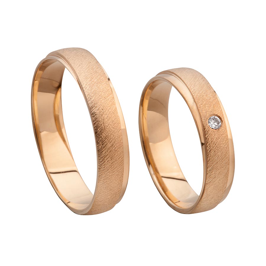 Wedding rings 333 Rotgold 517371-50