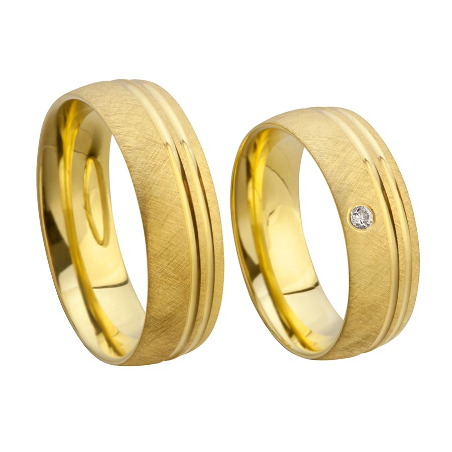 Wedding rings 333 Gelbgold 517372-70