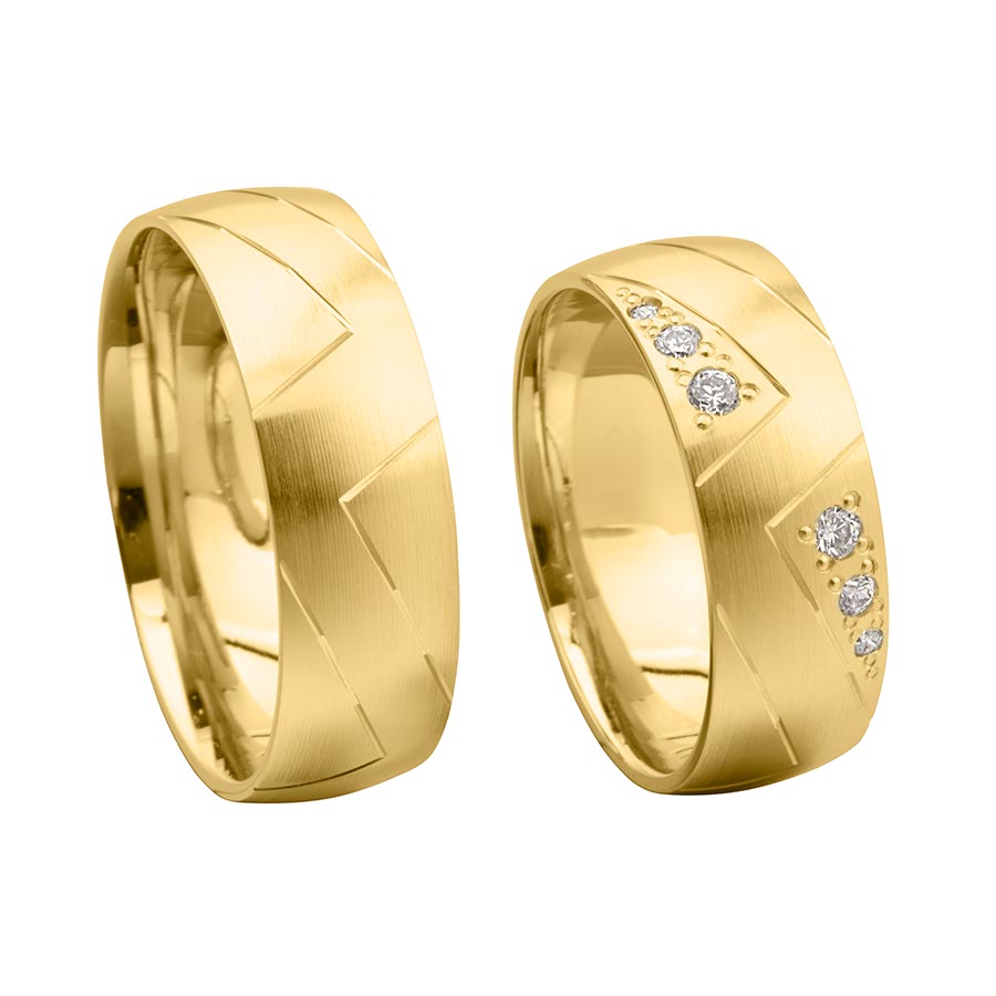 Wedding rings 333 Gelbgold 517375-70