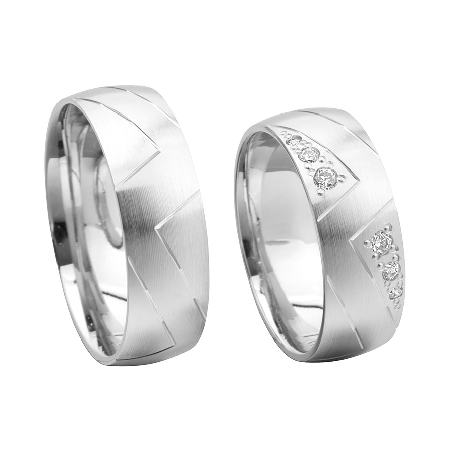 Wedding rings 925 Silber 517375-70