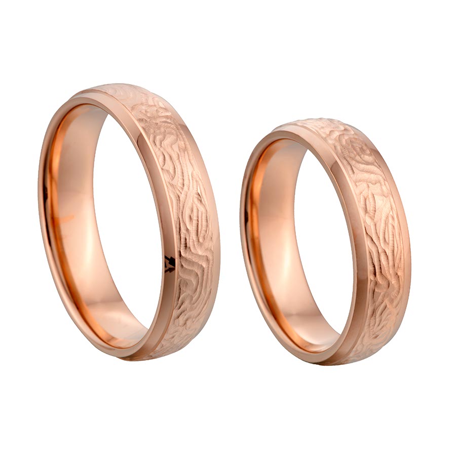 Wedding rings 375 Rotgold 517383-55