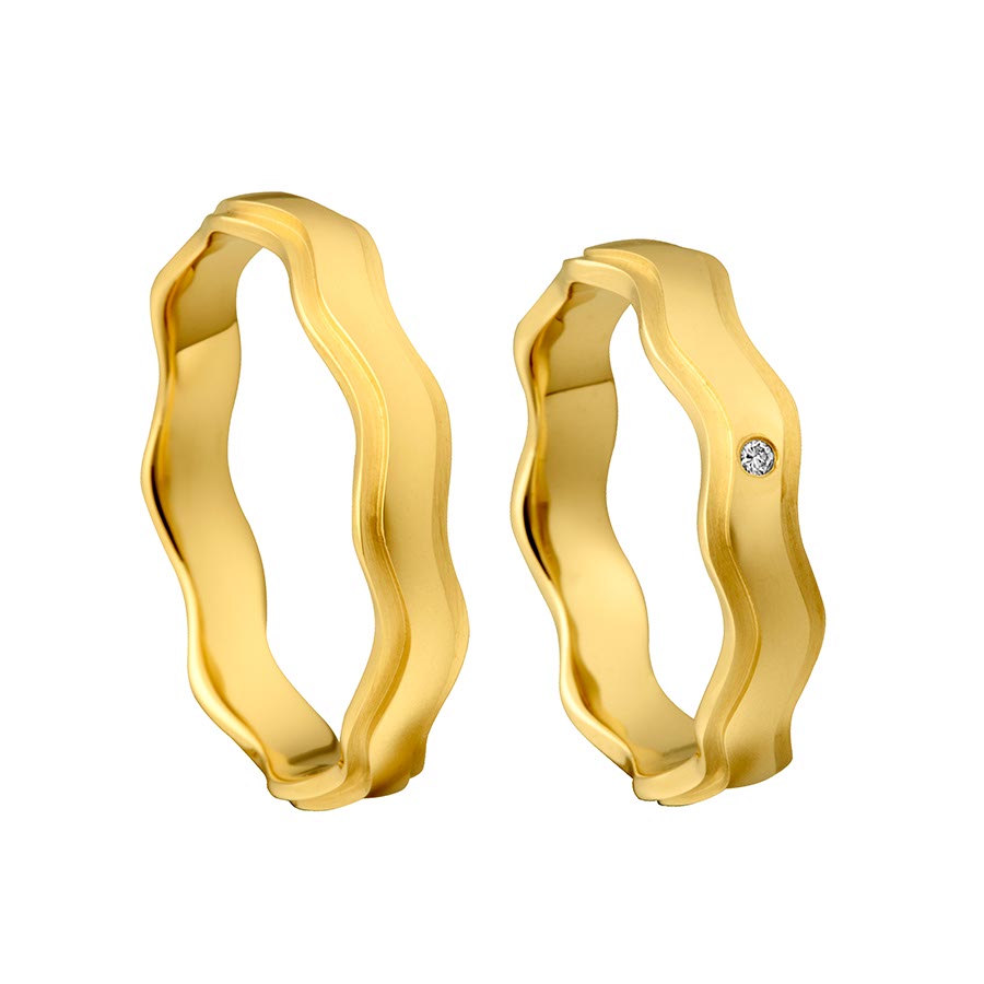 Wedding rings 333 Gelbgold 517384-45
