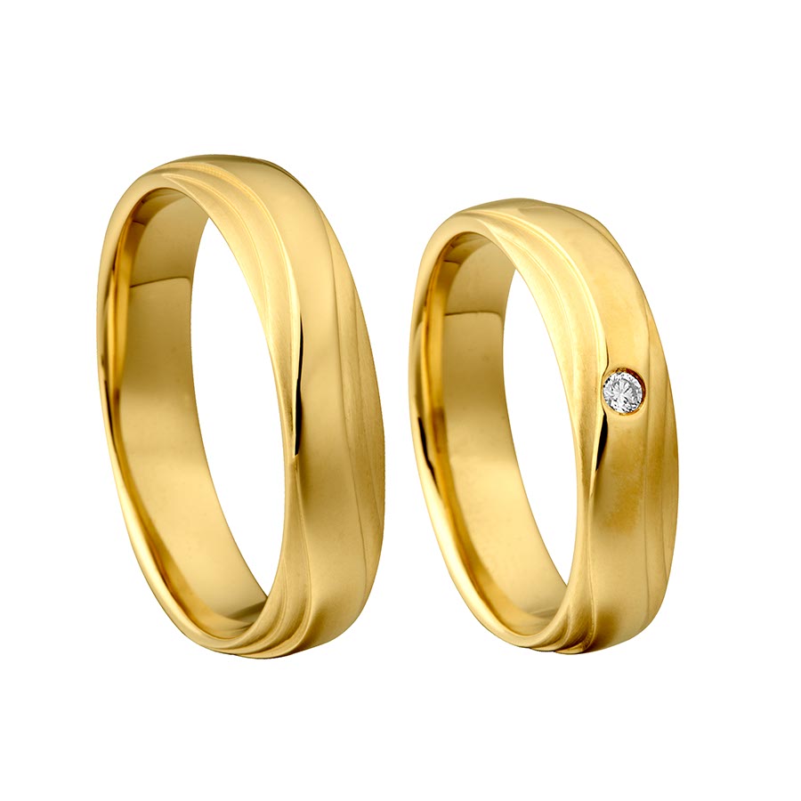 Wedding rings 333 Gelbgold 517386-50