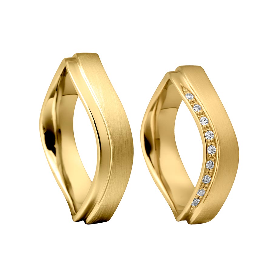 Wedding rings 333 Gelbgold 517399-50