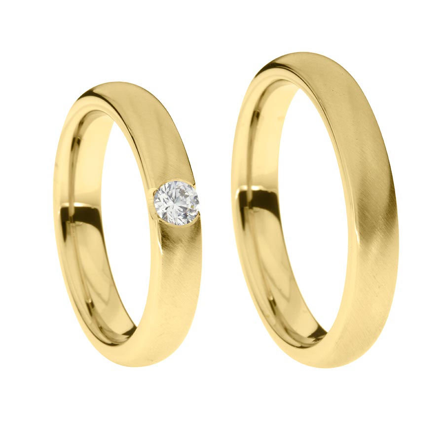 Wedding rings 333 Gelbgold 517415-40