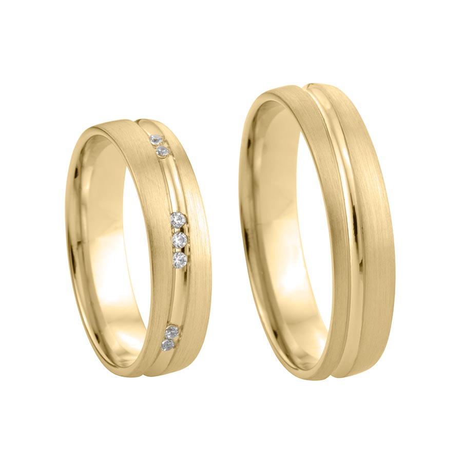 Wedding rings 333 Gelbgold 517449-50