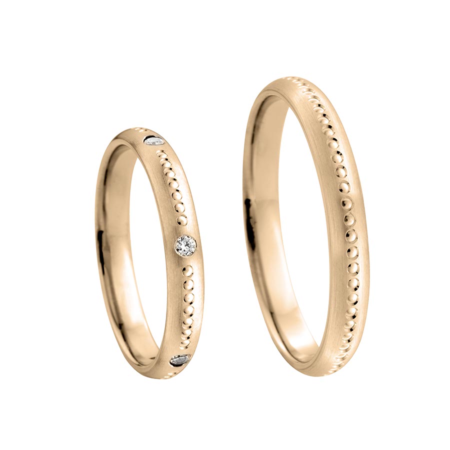 Wedding rings 333 Rotgold 517451-30