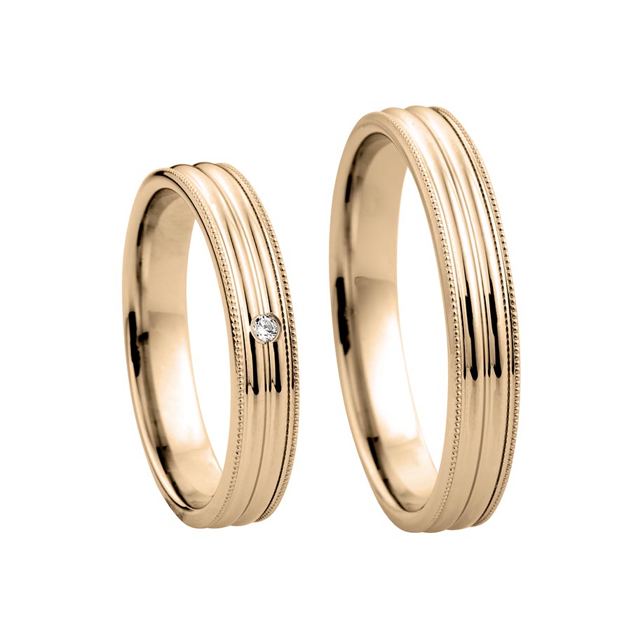 Wedding rings 333 Rotgold 517452-40