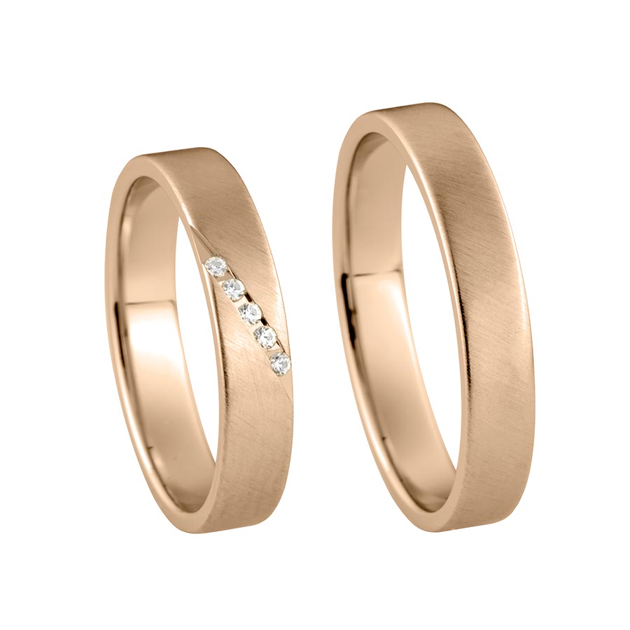 Wedding rings 333 Rotgold 517457-40