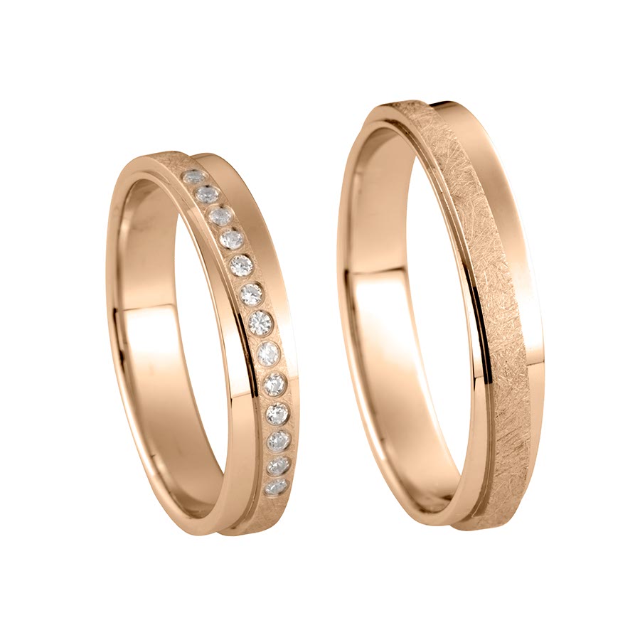 Wedding rings 333 Rotgold 517460-40